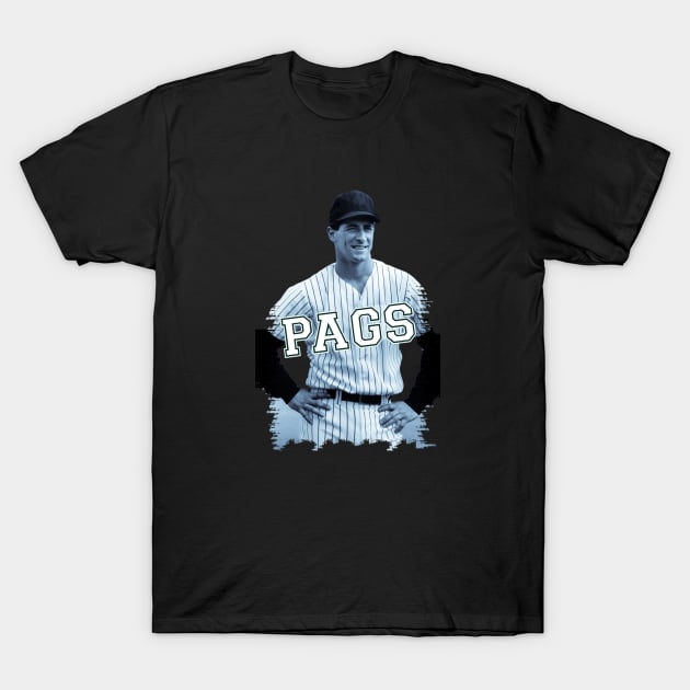 Mike Pagliarulo Tribute Design T-Shirt by Bleeding Yankee Blue